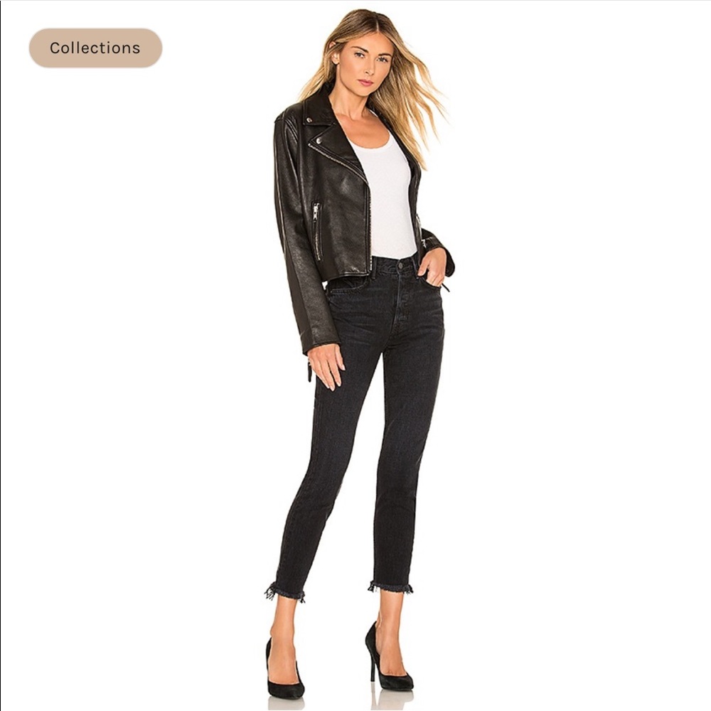 GRLFRND Karolina High-Rise Skinny in Hold Up